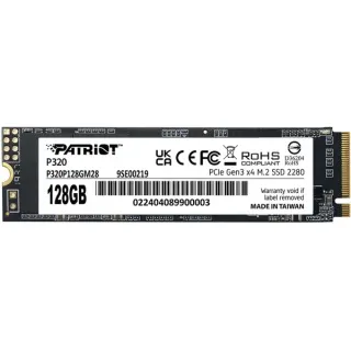 Patriot P320 128GB, SSD (PCIe 3.0 x4, NVMe 1.3, M.2 2280)