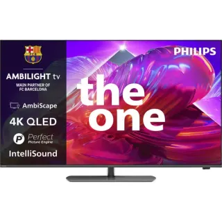 Philips 65PQS9001/12 The One, QLED-Fernseher (164 cm (65 Zoll), grau, UltraHD/4K, Ambilight 3-seitig, Drehbarer Standfuß, 120Hz Panel)