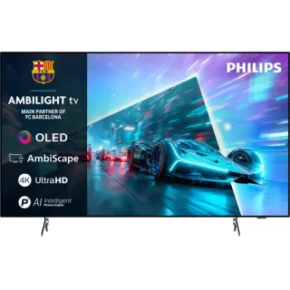 Philips 77OLED761/12, OLED-Fernseher (194 cm (77 Zoll), schwarz, UltraHD/4K, Ambilight 3-seitig, 120Hz Panel)