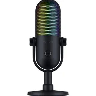 Razer Seiren V3 Chroma 32-Bit DSP , Mikrofon (schwarz, RGB, USB)