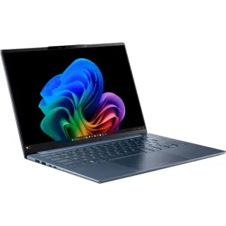 Acer Swift Go 14 AI OLED (SFG14-I71-77CS), Notebook (blau, Intel® Core™ Ultra 7 355, Intel® Graphics, 16 GB LPDDR5X, 512 GB (512 GB SSD), Windows 11 Home)