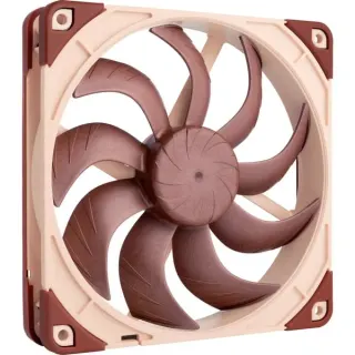 Noctua NF-A14x25 G2 PWM, Gehäuselüfter (braun/beige, PWM-Anschluss, 140 mm)