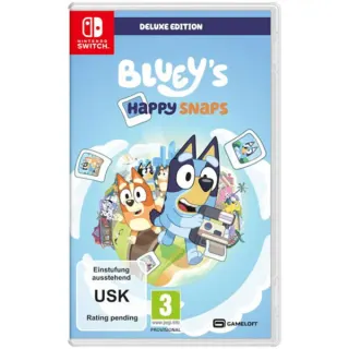 Bluey’s Happy Snaps – Deluxe Edition, Nintendo Switch-Spiel