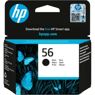 HP Nr. 56 Tinte schwarz C6656AE