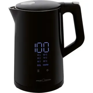 ProfiCook PC-WKS 1243, Wasserkocher (schwarz)