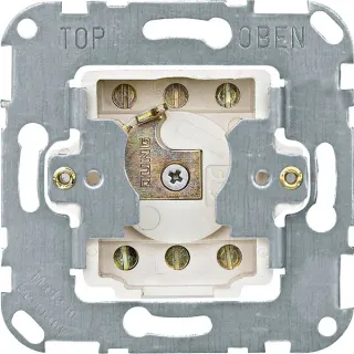 Merten Tastschalter-Einsatz zwei polig Rolladen Rastschalter Typ 318501, Tastenschalter (Retail)