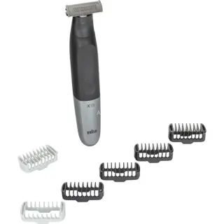Braun Series XT5200 Face + Body + Travel, Bartschneider (schwarz/silber)