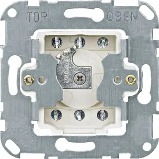 Merten Tastschalter Einsatz zwei polig Rollladentaster Typ 318901 Unterputz, Tastenschalter (Retail)