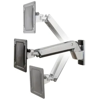 Ergotron Interaktiver Arm, HD, Wandhalterung (aluminium, für Fernseher oder Monitore)
