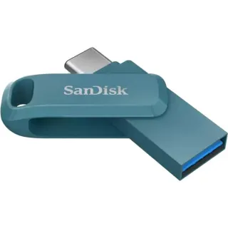 SanDisk Ultra Dual Drive Go 128 GB, USB-Stick (blaugrün)