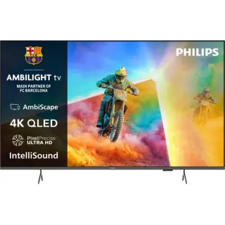 Philips 55PQS8501/12, QLED-Fernseher (139 cm (55 Zoll), schwarz, UltraHD/4K, Ambilight 3-seitig)