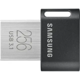 Samsung Fit Plus 256 GB, USB-Stick (schwarz, USB-A 3.2 (5 Gbit/s))