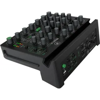 MACKIE MobileMix , Mischpult (schwarz, 8-Kanal Mixer USB Stromversorgung A/V)
