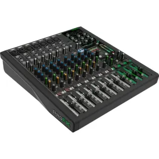 MACKIE ProFX12v3+ , Mischpult (schwarz, professioneller 12-Kanal Mixer Enhanced FX)