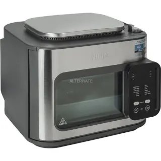 Ninja Combi 12-in-1 Multikocher & Heißluftfritteuse SFP700EU, Mini-Backofen (grau/edelstahl, 1.780 Watt, Backraum 12,5 Liter)