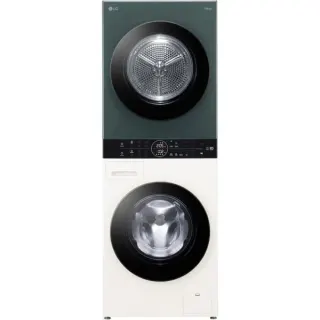LG WashTower WT1210EGF, Waschtrockner (WiFi)