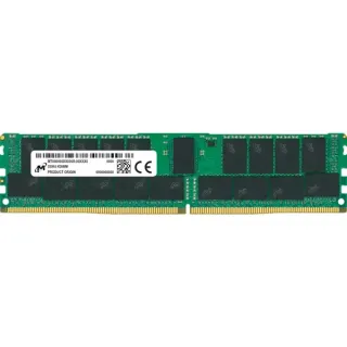 Micron DIMM 32 GB DDR4-3200 ECC, Arbeitsspeicher (grün, MTA18ASF4G72PZ-3G2R, Registered)