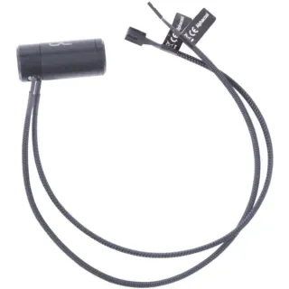 Alphacool ES Durchfluss- und Temperatursensor "HighFlow" mit Tachosignal (schwarz)