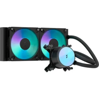 Fractal Design Radius 240 RGB Black, Wasserkühlung (schwarz)