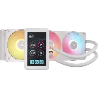 Corsair iCUE LINK TITAN II 360 RX LCD, Wasserkühlung (weiß, White)