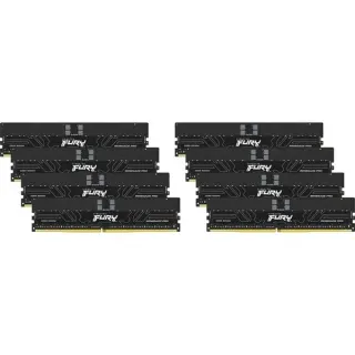 Kingston FURY DIMM 256 GB DDR5-5600 (8x 32 GB) Octo-Kit, Arbeitsspeicher (schwarz, KF556R36RBK8-256, Renegade PRO, INTEL XMP)