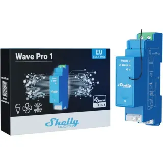 Shelly Qubino Wave Pro1, Relais (blau, B-Ware)