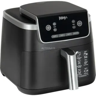 Ninja Heißluftfritteuse PRO AF140EU (schwarz, 1.750 Watt, Korb 4,7 Liter)