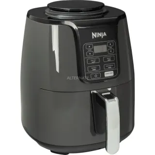 Ninja Heißluftfritteuse AF100EU (schwarz/grau, 1.550 Watt, Korb 3,8 Liter)