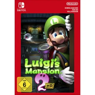 Luigis Mansion 2 HD, Nintendo Switch-Spiel (Nintendo Switch, Download Code)