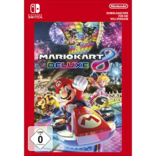 Mario Kart 8 Deluxe, Nintendo Switch-Spiel (Nintendo Switch, Download Code)