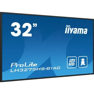 iiyama ProLite LH3275HS-B1AG, Public Display (schwarz (matt), FullHD, IPS, Lautsprecher)