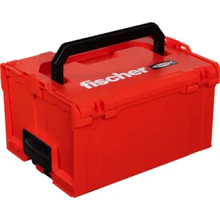 fischer L-BOXX FLB 238, leer, Werkzeugkiste (rot/schwarz)