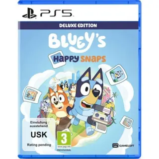 Bluey’s Happy Snaps – Deluxe Edition, PlayStation 5-Spiel