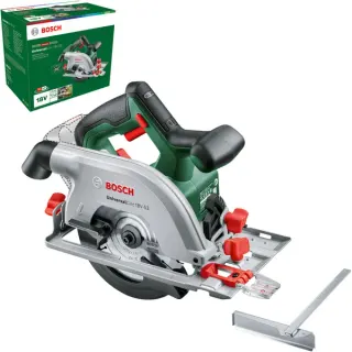 Bosch Heimwerken & Garten Handkreissäge UniversalCirc 18V-53 solo, 18Volt (grün/schwarz, ohne Akku und Ladegerät, POWER FOR ALL ALLIANCE)