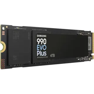 Samsung 990 EVO Plus 4 TB, SSD (PCIe 4.0 x4 / 5.0 x2, NVMe 2, M.2 2280, intern)