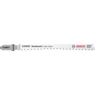Bosch Professional Expert Stichsägeblatt T 308 BF 'Hardwood 2-side clean' (25 Stück)