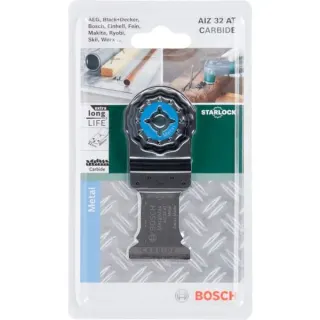 Bosch Professional EXPERT Tauchsägeblatt AIZ 32 AT MetalMax (10 Stück, Carbide, Breite 32mm)