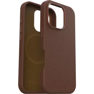 Otterbox Symmetry Cactus Leather, Handyhülle (braun, iPhone 16 Pro, MagSafe)