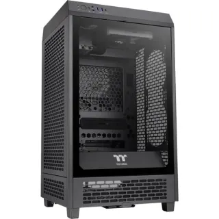 Thermaltake The Tower 200 Black, Tower-Gehäuse (schwarz, Tempered Glass)