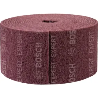 Bosch Professional Expert Vliesrolle N880 Sehr fein A, 150mmx10m, Schleifblatt (rot, 10 Meter Rolle, zum Handschleifen)