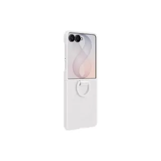 Samsung Silicone Ring Magnet Case, Handyhülle (creme, für Galaxy Z Flip8)