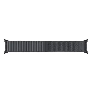 Samsung Fabric Band, Uhrenarmband (schwarz, Größe M/L, für Galaxy Watch9 / Watch8)