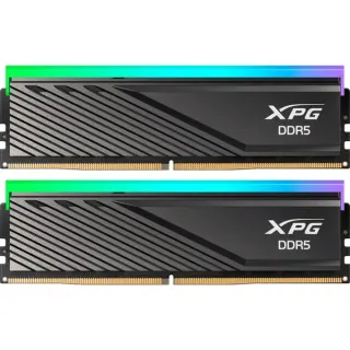 ADATA DIMM 16 GB DDR5-5600 (2x 8 GB) Dual-Kit, Arbeitsspeicher (schwarz, AX5U5600C468G-DTLABRBK, XPG Lancer Blade RGB, INTEL XMP, AMD EXPO)