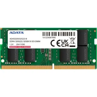 ADATA DIMM 32 GB DDR4-3200 (2x 16 GB) Dual-Kit, Arbeitsspeicher (grün, AD4S320016G22-DTGN, Premier)