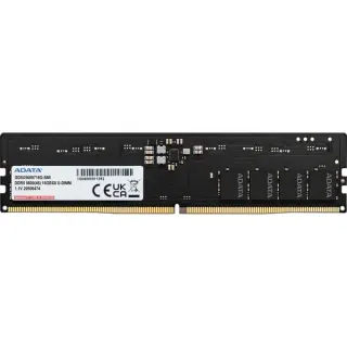 ADATA DIMM 16 GB DDR5-5600 (1x 16 GB), Arbeitsspeicher (schwarz, GD5U5600716G-SMI, Gold)