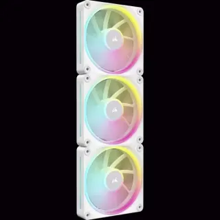 Corsair iCUE LINK LX120 RGB Generalüberholt, Gehäuselüfter (weiß, 3er Pack, 120 mm)