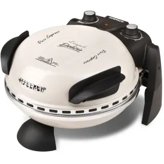 G3 Ferrari Delizia Pizzaofen G1000617 (creme, 1.200 Watt, für Pizza Ø 31cm)