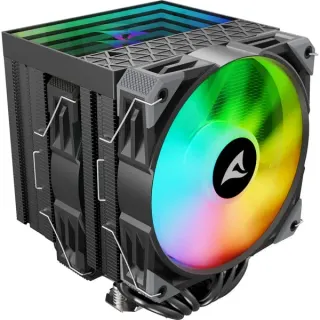 Sharkoon A60 RGB, CPU-Kühler (schwarz, 120 mm, B-Ware)