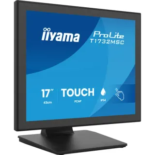 iiyama ProLite T1732MSC-B2S, LED-Monitor (43 cm (17 Zoll), schwarz (matt), SXGA, TN, Touchscreen )