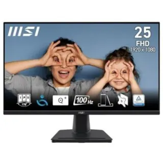 MSI PRO MP252 Generalüberholt, LED-Monitor (62.2 cm (24.5 Zoll), schwarz, FullHD, IPS, DP, HDMI, Lautsprecher, 100Hz Panel)